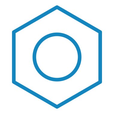 soyut geometrik vektör çizimi, arkaplan mavisi düz bir renkte izole edilmiş,