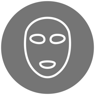 Uzaylı. Web simgesi basit illüstrasyon