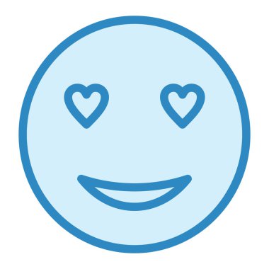 Aşkta modern simge vektör illüstrasyonunda