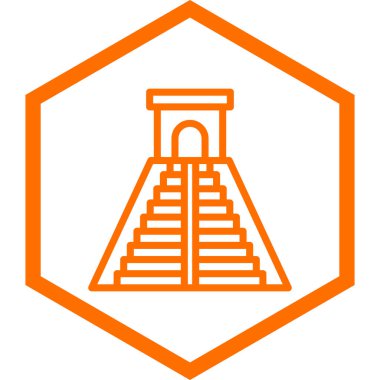 Yapı simgesinin vektör illüstrasyonu