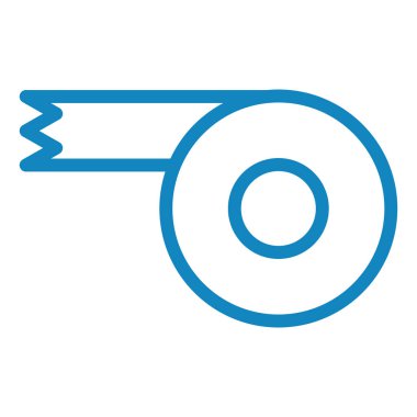 Teyp. Web simgesi basit illüstrasyon