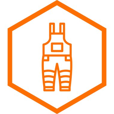 Güvenlik Yelekleri ikonu vektör çizimi