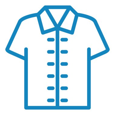 Kumaş. Web simgesi basit illüstrasyon