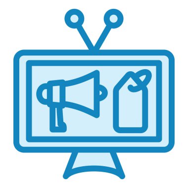 Brand Promosyon Modern ikon vektör çizimi