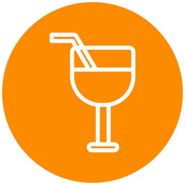 Bira. Web simgesi basit illüstrasyon