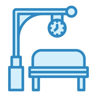 Tren Durdur Modern ikon vektör resimlemesi 