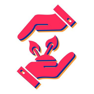 Beyaz arkaplanda izole edilmiş modern simgenin vektör illüstrasyonu 