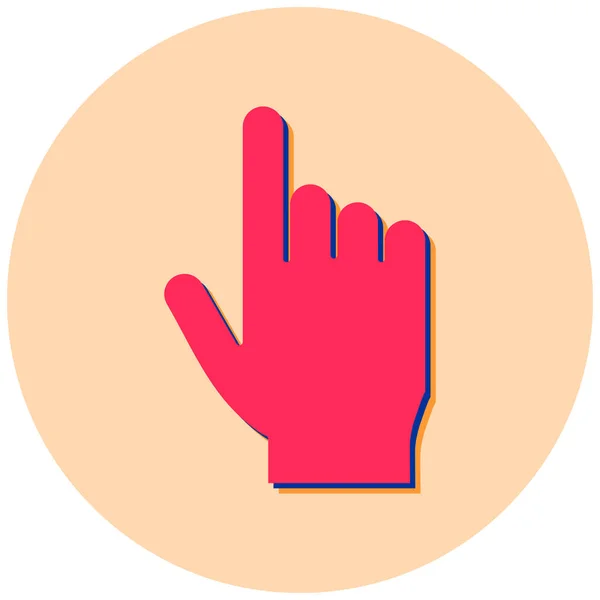 Handsymbol Vektorillustration — Stockvektor