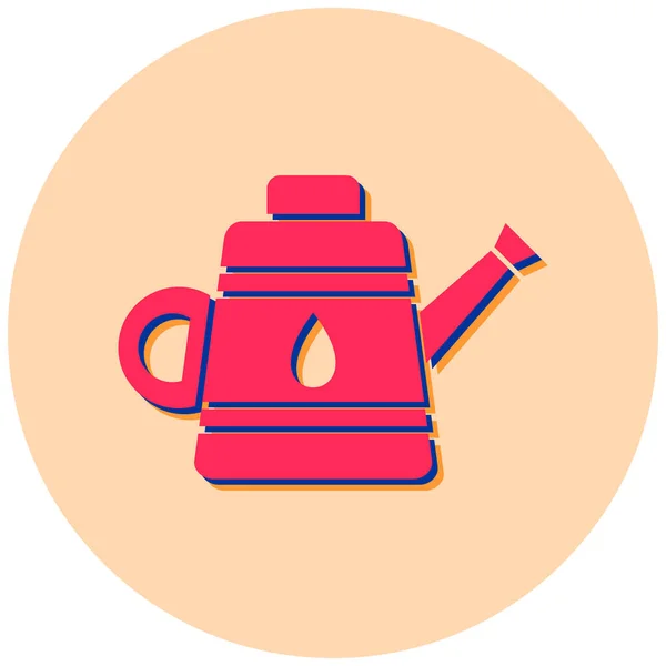 Tea Kettle Simple Illustration — Stock Vector