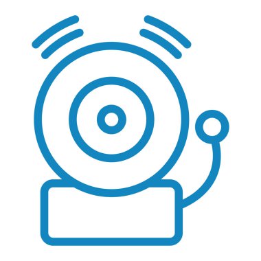 Kamera. Web simgesi basit illüstrasyon