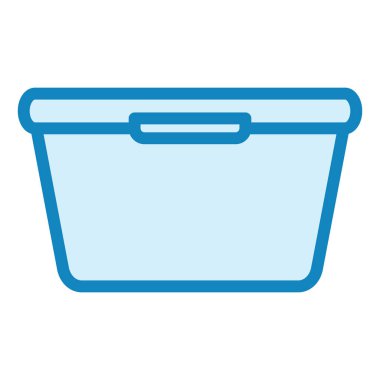 Alışveriş sepeti ikonu vektör illüstrasyonu