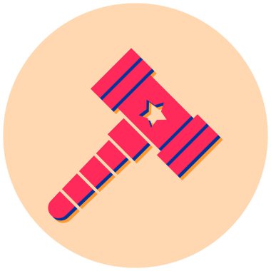 düz tasarım vektör illüstrasyon çekici simgesi