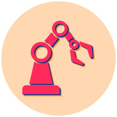 robot. Web simgesi basit tasarım