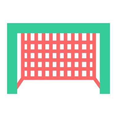 Tenis Kortu simge vektör çizim