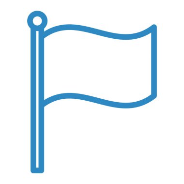 El sallayan bayrak. Web simgesi