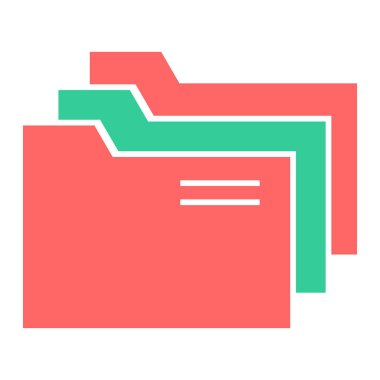 Dosya. Web simgesi basit illüstrasyon