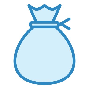 torba simgesi, vektör illüstrasyonu