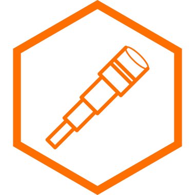 Modern oto tamir simgesinin vektör illüstrasyonu