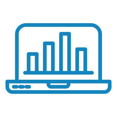 Bilgisayar grafiği. Web simgesi basit illüstrasyon