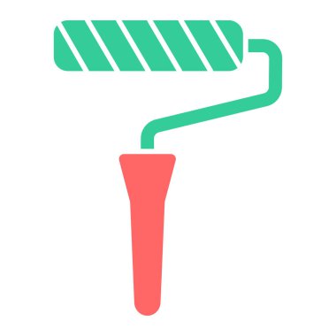 Boya silindiri. Basit resimleme