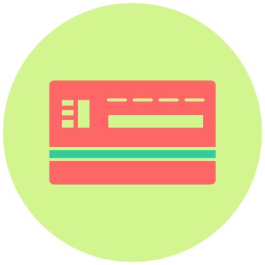 Kredi kartıyla. Web simgesi