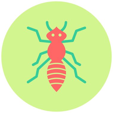 Karınca vektör simgesi simgesi