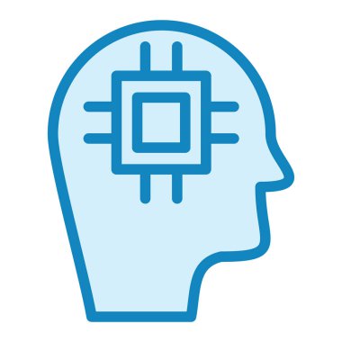 Geleceğin simgesi. Basit tasarım