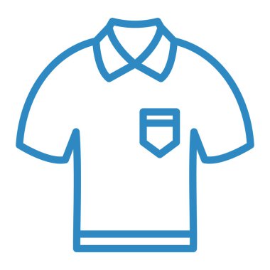 Gömlek. Web simgesi basit illüstrasyon