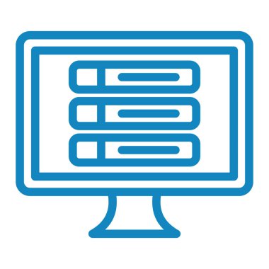 seo modern simgesinin vektör illüstrasyonu