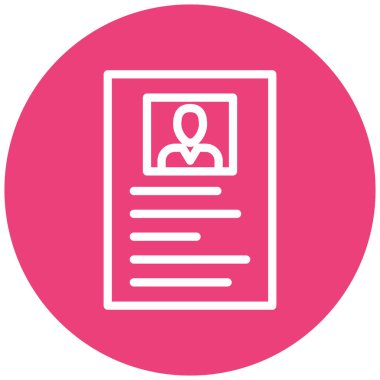 Modern simge vektör illüstrasyonuna devam et