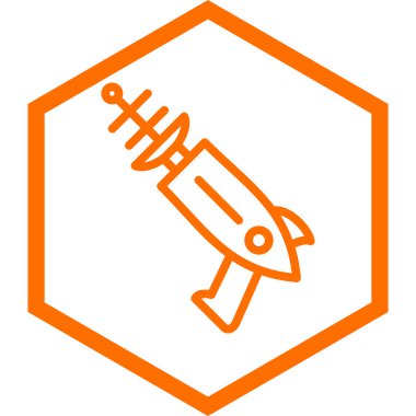 Modern oto tamir simgesinin vektör illüstrasyonu