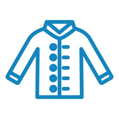 Kumaş. Web simgesi basit illüstrasyon