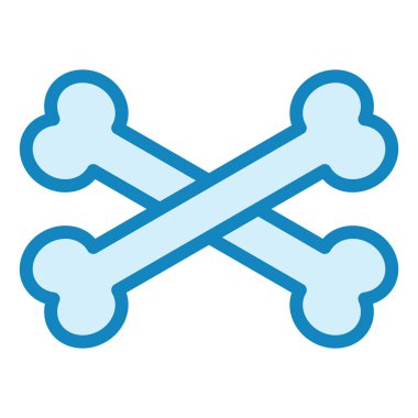 Kemik. Web simgesi basit tasarım