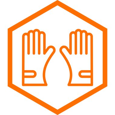 el simgesi vektör illüstrasyonu