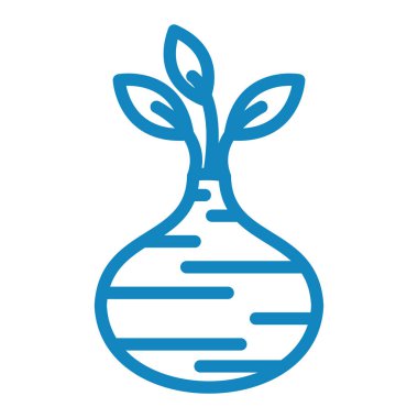 bitki simgesi vektör illüstrasyonu