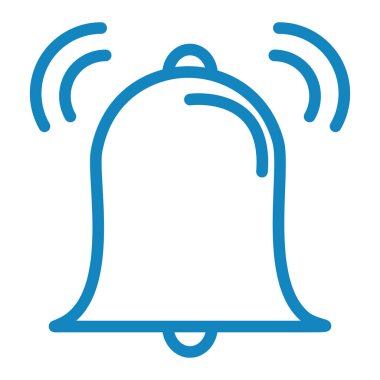 Alarm saat simgesi vektör illüstrasyonu