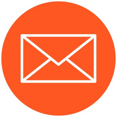 E- posta simgesi vektör illüstrasyonu