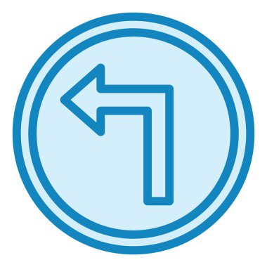 Projeniz için sol yön ok simgesi