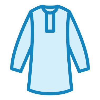 Modern simge vektör illüstrasyonunu giydir 