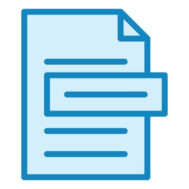 dosya belgesi. Basit resimleme