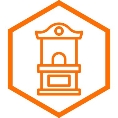 vektör simgesi modern illüstrasyon 