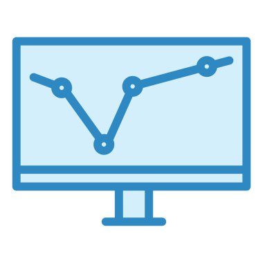 Bilgisayar monitörü. Web simgesi
