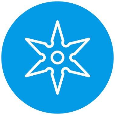 yıldız simgesi vektör illüstrasyonu