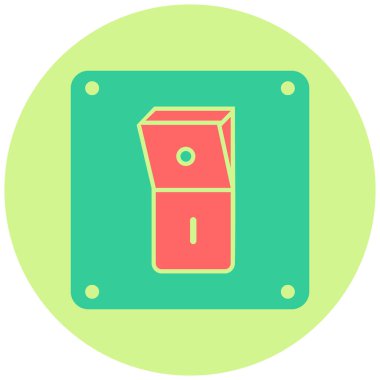 Anahtarı simge vektör çizim