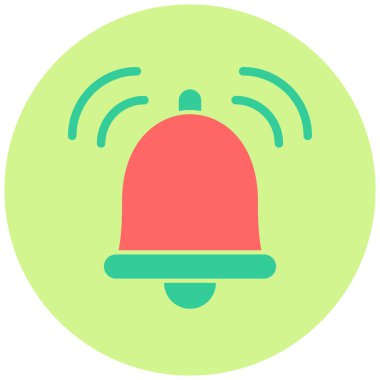 Bildirim simgesi. Basit resimleme