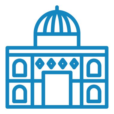 Bina. Web simgesi basit tasarım