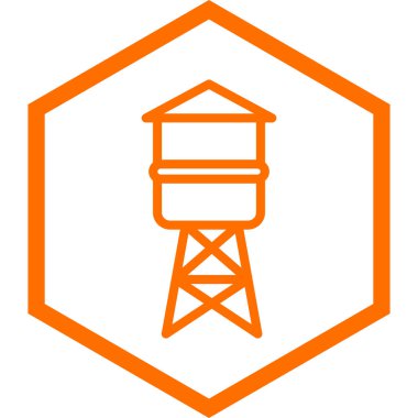 Yapı vektörü simgesi modern illüstrasyon