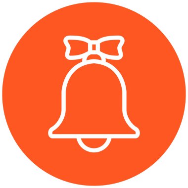 Benzersiz çan vektör simgesi