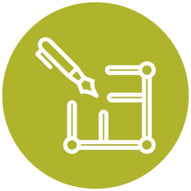 seo modern simgesinin vektör illüstrasyonu