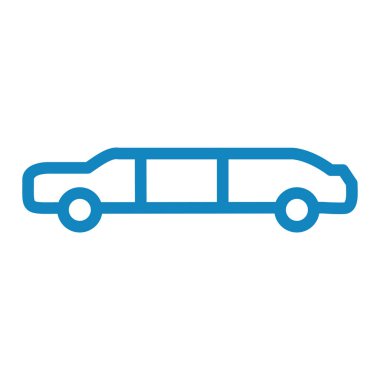 araba simgesi vektör illüstrasyonu